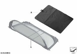 WIND DEFLECTOR diagram for BMW 2 Series F23 LCI 225d