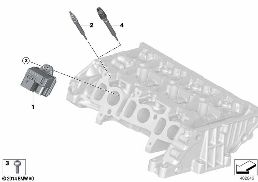 Ön ısıtma sistemi diagram for BMW 1 Series F21 LCI 116d