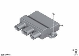 CONTROL UNIT FOR SMART OPENER diagram for BMW 7 Series F01 LCI 740dX