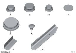 SEALING CAP/PLUG diagram for BMW i8 I12 i8