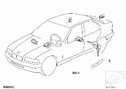 MASTER KEY LOCKING diagram for BMW 3 Series E30 325i