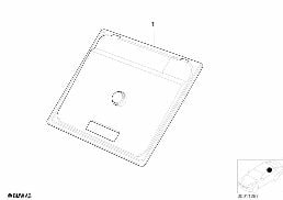 SKI BAG, SINGLE PARTS diagram for BMW 3 Series E36 328i
