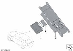 TCB diagram for BMW 1 Series F20 LCI 118i