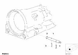 A4S 270R/310R SELECTOR ROD diagram for BMW 3 Series E36 318i