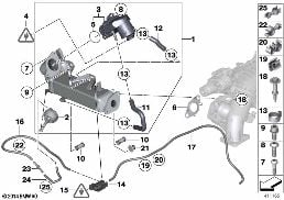 POLLUTANT REDUCTION COOLING diagram for BMW 3 Series F30 318d