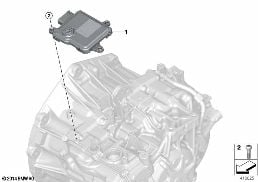 GA6F21AW ELECTRONIC TRANSMISSION CONTROL diagram for BMW MINI Countryman F60 Cooper