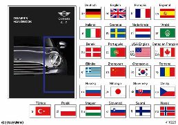 Kullanım kılavuzu MINI, navigasyonsuz diagram for BMW MINI R56 One