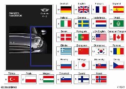 Kullanım kılavuzu MINI, navigasyonlu diagram for BMW MINI R56 One