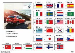 OWNER'S MANUAL FOR E84 W/ IDRIVE diagram for BMW X1 E84 28iX