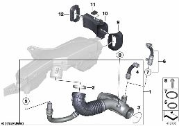 FRESH AIR DUCT / AIR INTAKE