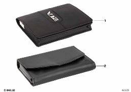 LOGBOOK SLIPCASE BMW diagram for BMW 3 Series E36 323i