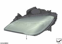 Farol diagram for BMW 6 Series F12 LCI 640iX