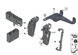 BRACKET FOR CONTROL MODULES