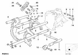 S5D...G INNER GEAR SHIFTING PARTS diagram for BMW 3 Series E46 318i
