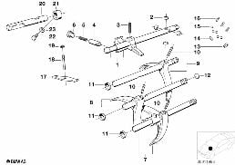 GETRAG 260/6 INNER GEAR SHIFTING PARTS diagram for BMW 5 Series E28 535i