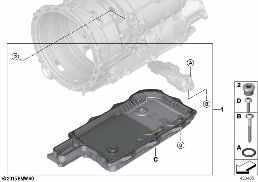 GA8P75HZ O-RING FOR OIL PUMP diagram for BMW 3 Series G21 Touring LCI 330eX