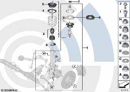 REPAIR KIT FOR SUPPORT BEARING