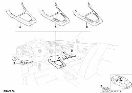 Individual ädelträutrustning diagram for BMW 3 Series E36 318ti