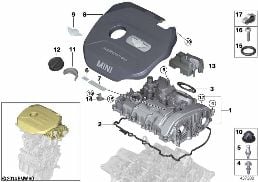 CYLINDER HEAD COVER/MOUNTING PARTS