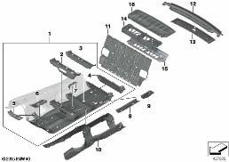 PARTITION TRUNK/FLOOR PARTS