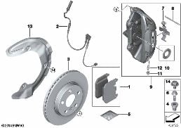 FRONT WHEEL BRAKE