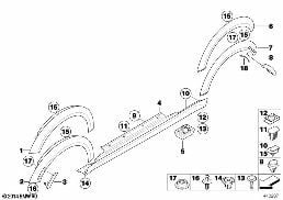 COVER DOOR SILL / WHEEL ARCH
