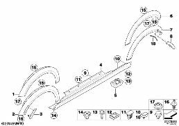 COVER DOOR SILL / WHEEL ARCH