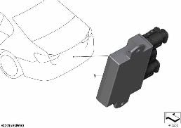 CONTROL UNIT FOR SMART OPENER diagram for BMW X3 G08 30iX