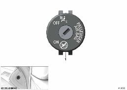 SWITCH FOR PASSENGER AIRBAG diagram for BMW X3 G08 30iX