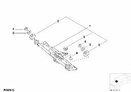 WINDSHIELD WIPER SYSTEM, RHD diagram for BMW 3 Series E46 318i