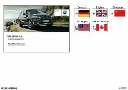 Zkrácený návod F15, F16 diagram for BMW X6 F16 35iX