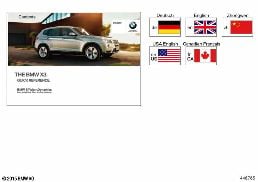 Kısa kull.kılavuzu F25, F26 iDrive'lı diagram for BMW X3 F25 35iX