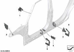 CAVITY SHIELDING, SIDE FRAME