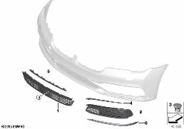 TRIM, DECOR ELEMENTS, FRONT