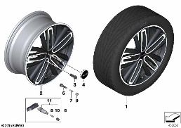 JCW LM WHEEL RADIAL SPOKE 526 - 19