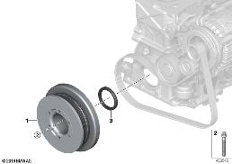 BELT DRIVE-VIBRATION DAMPER