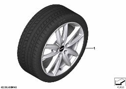 Kompl.koło zimowe JCW Grip Spoke 520-18
