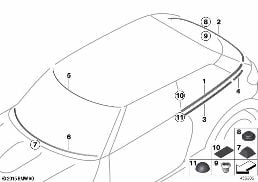 WINDOW MOUNTING PARTS