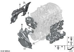 ENGINE ACOUSTICS diagram for BMW 7 Series G11 730i