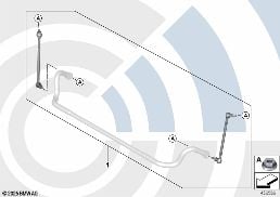 REPAIR KIT FOR ANTI-ROLL BAR LINKS diagram for BMW X1 E84 18d
