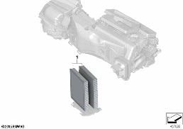 RETROFIT NANOPARTICLE FILTER diagram for BMW 7 Series G12 740LdX