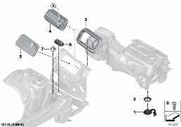 VARIOUS GROMMETS / SEALS diagram for BMW 6 Series G32 GT 630i