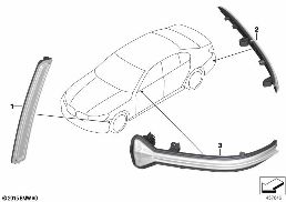REFLECTOR/AUXILIARY TURN SIGNAL LAMP