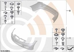 INSTALLATION KIT, BUMPER