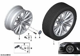 BMW LA WHEEL W-SPOKE 643 - 18''