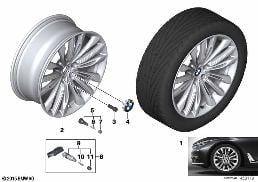BMW LA WHEEL W-SPOKE 646 - 20''