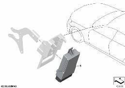 Unidades de control de paq.clima confort diagram for BMW 7 Series G12 725Ld