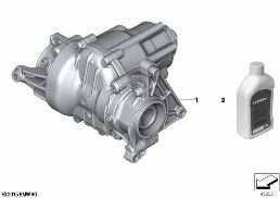TRANSFER BOX PTO diagram for BMW X1 F48 18dX