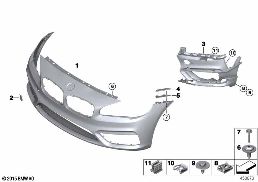 TRIM COVER, FRONT