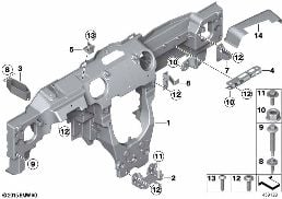 CARRIER INSTRUMENT PANEL